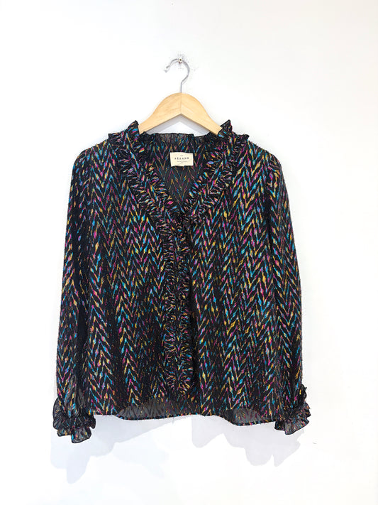sezane kelly blouse