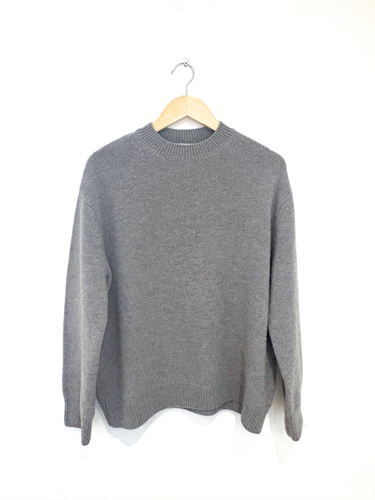 ALMADA LABEL LABEL FLO CREWNECK, GREY