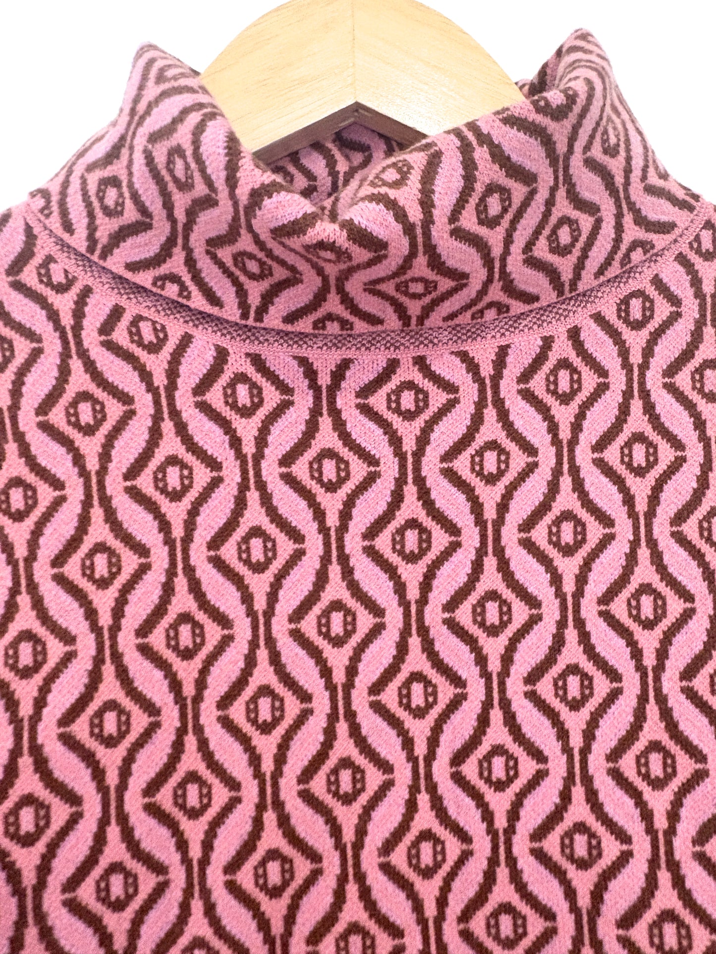 Maje Print Knit Jumper M