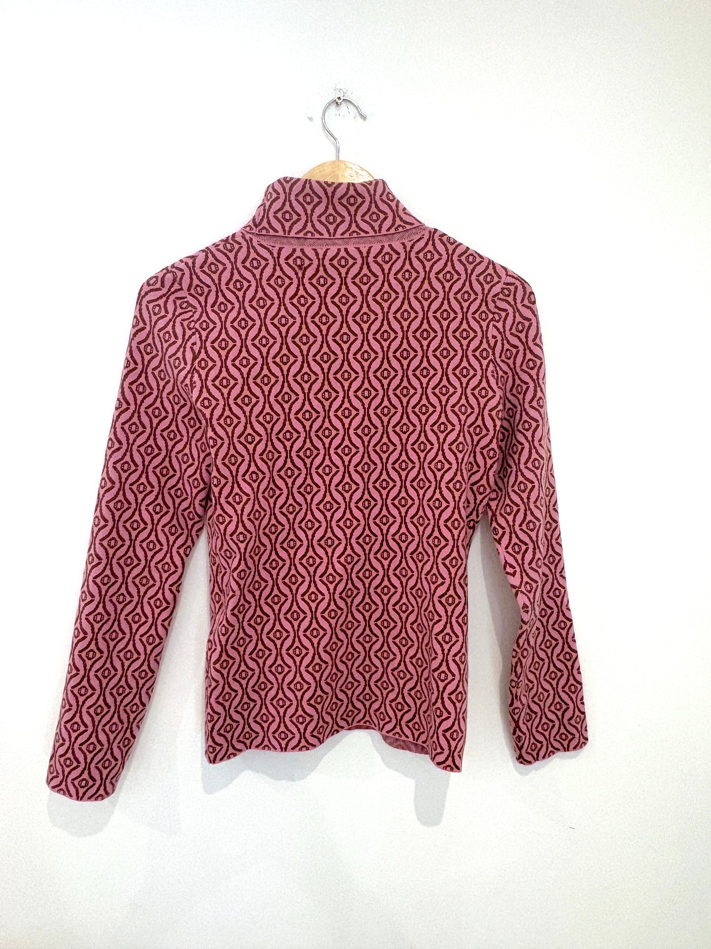 Maje Print Knit Jumper M