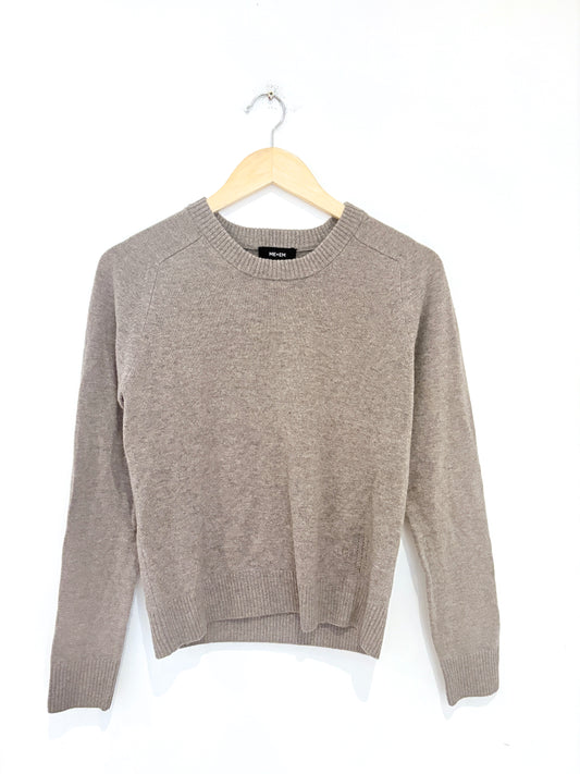 Me+Em Taupe Wool Jumper