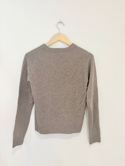 Me+Em Taupe Wool Jumper S