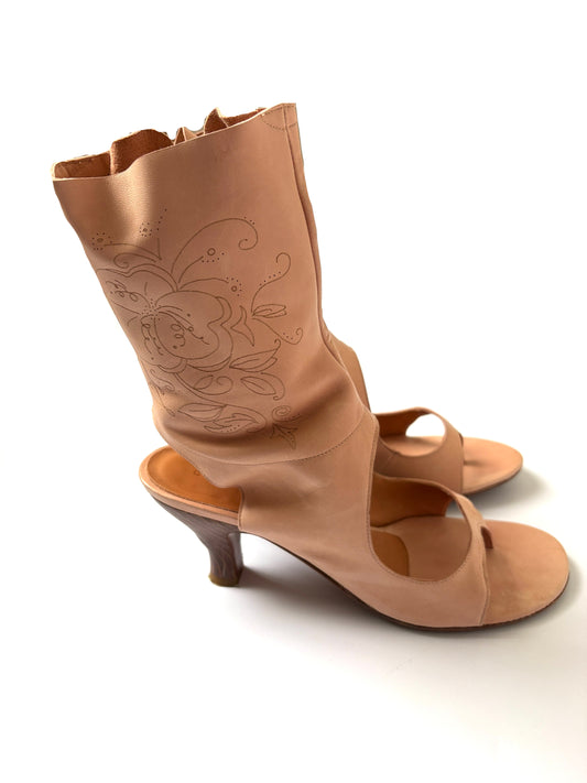 Chie Mahari Vintage Beige Sandals UK 5