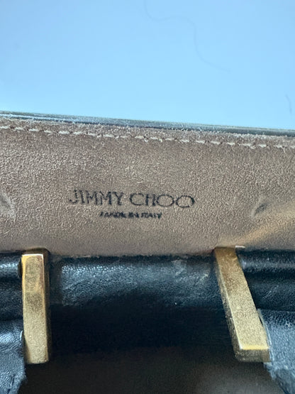 Jimmy Choo Studded Leather Satchel Bag