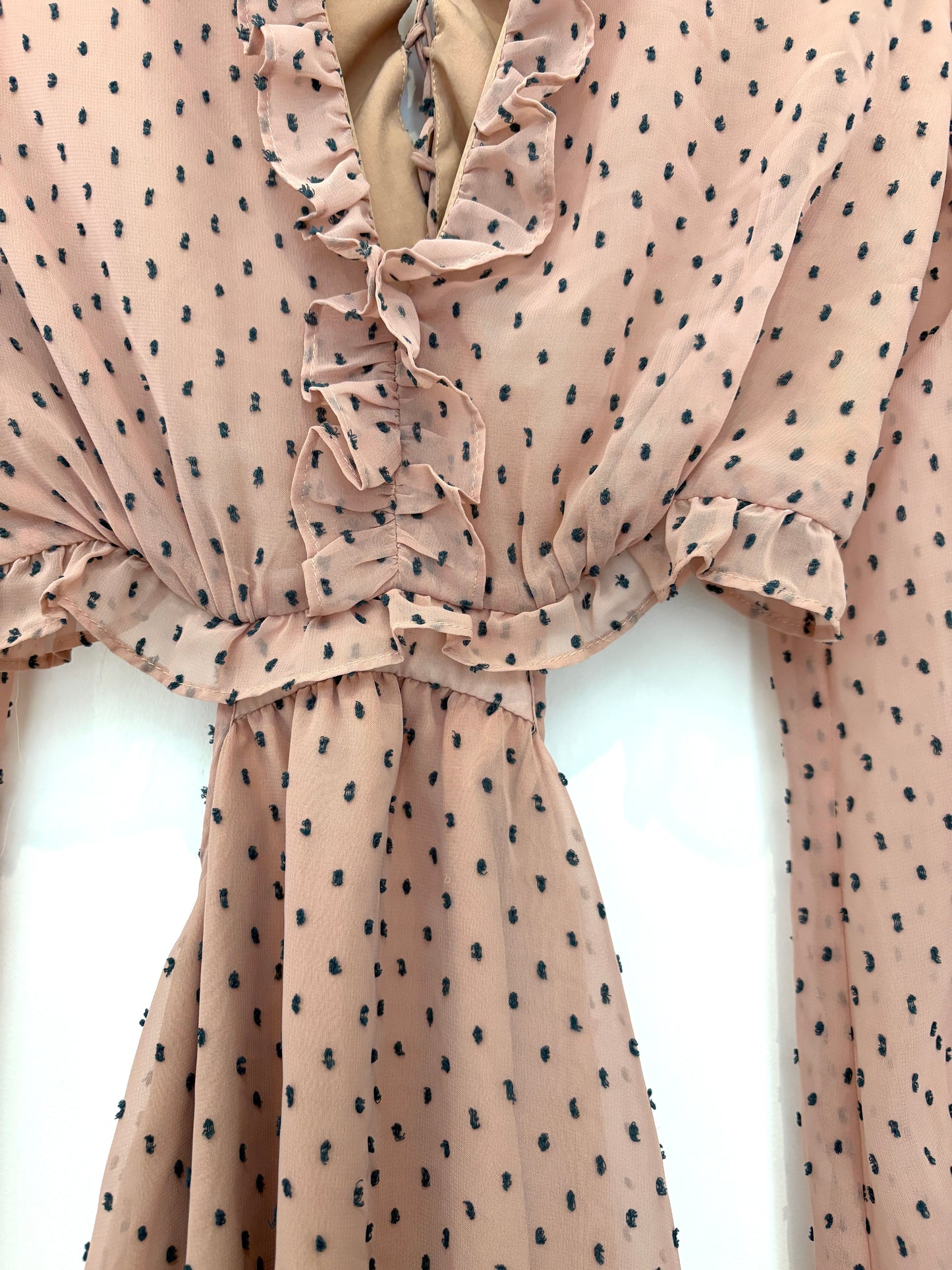 Wayf Spot Print Dress XS