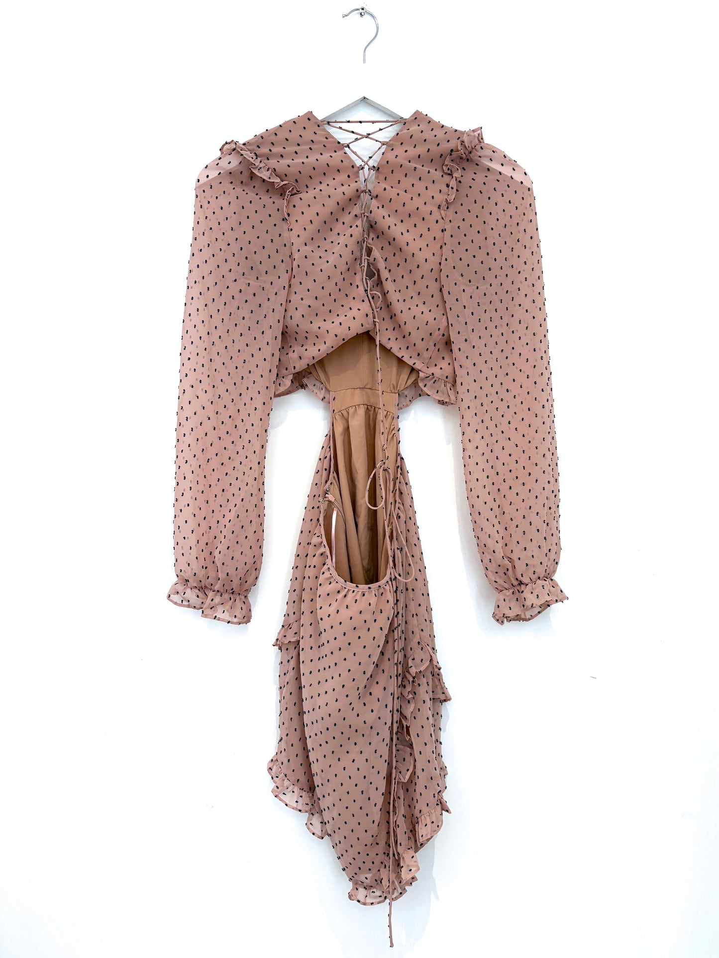 Wayf Spot Print Dress XS