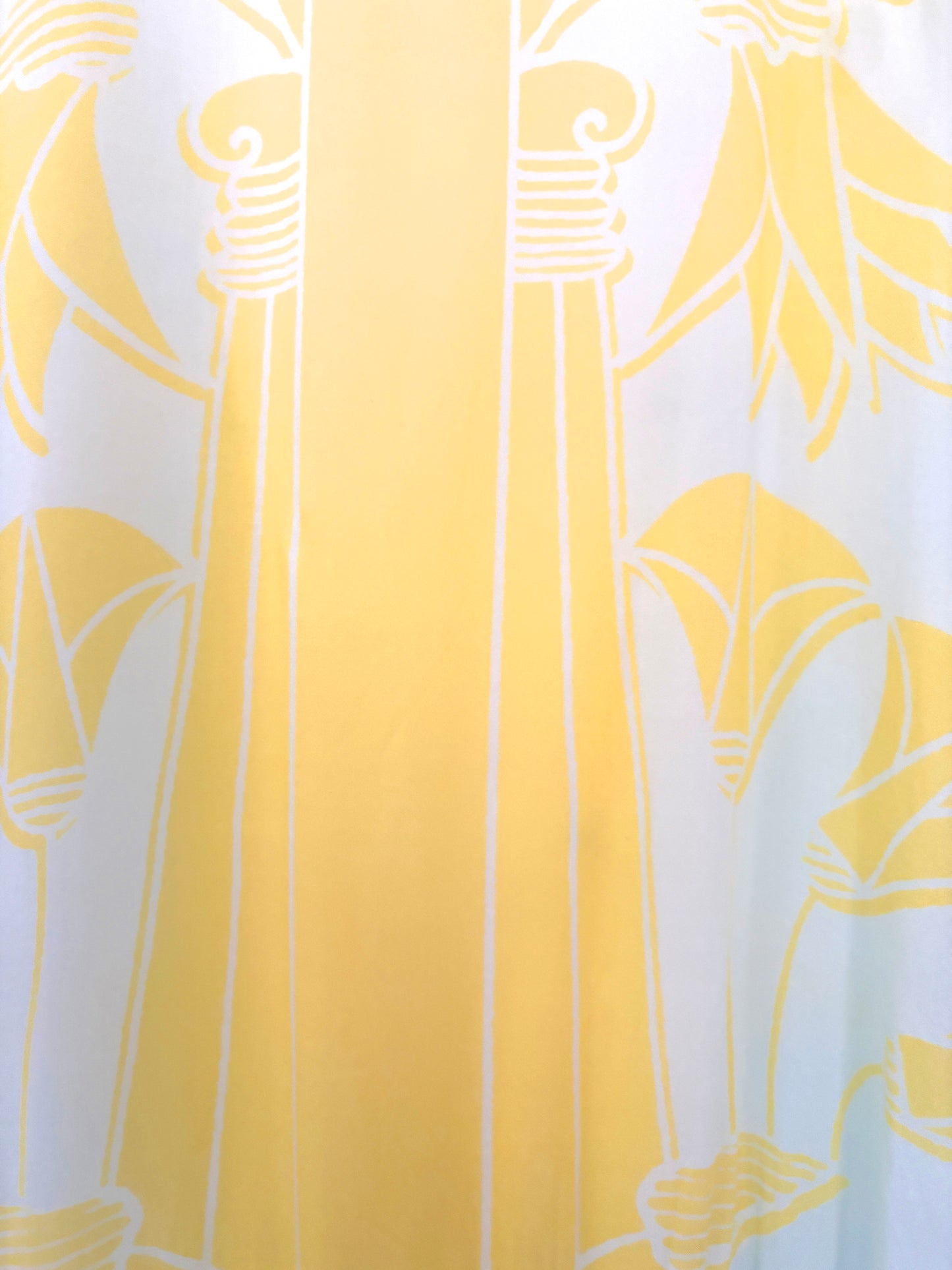 Tory Burch Yellow & Blue Kaftan M/L
