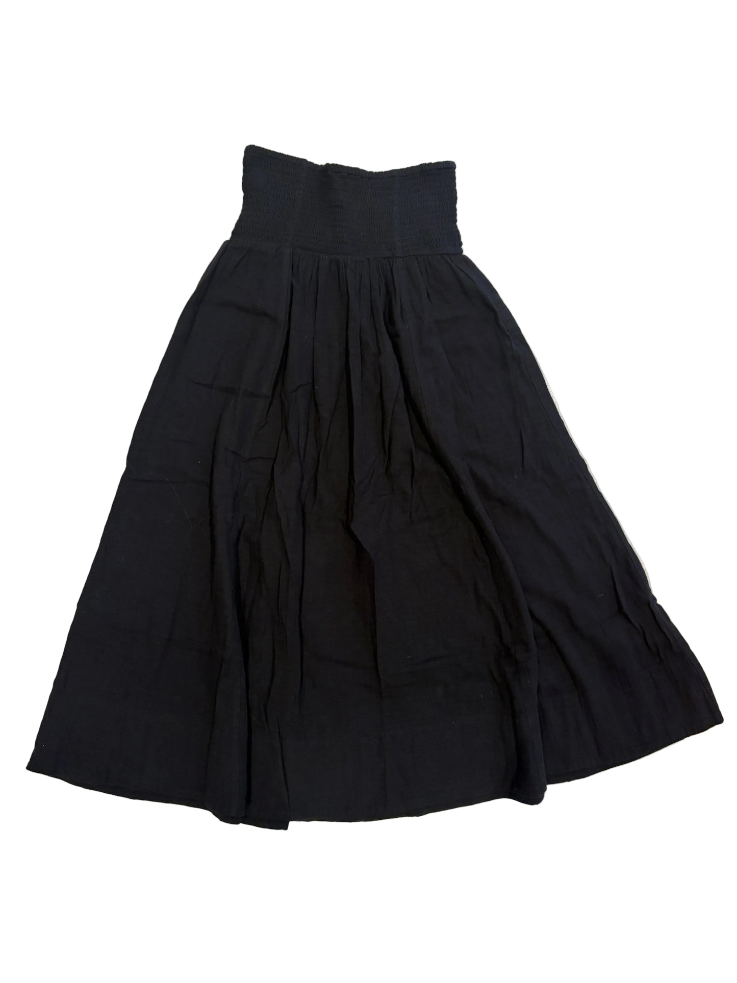 Me+Em Black Cheesecloth Skirt UK 8