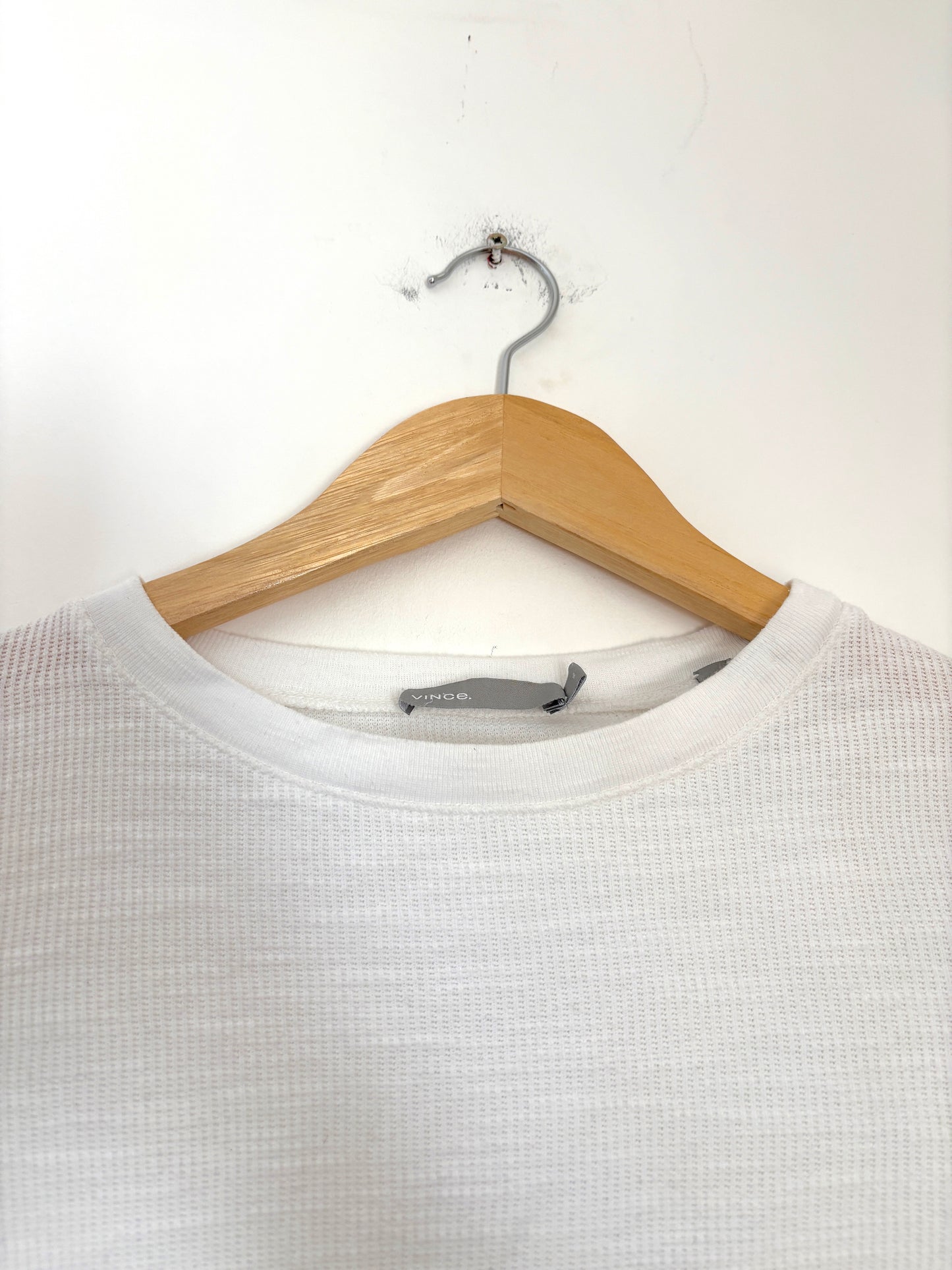 Vince White Knit XS
