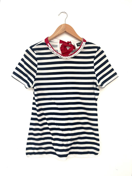 D&G Striped Cotton Blouse 
