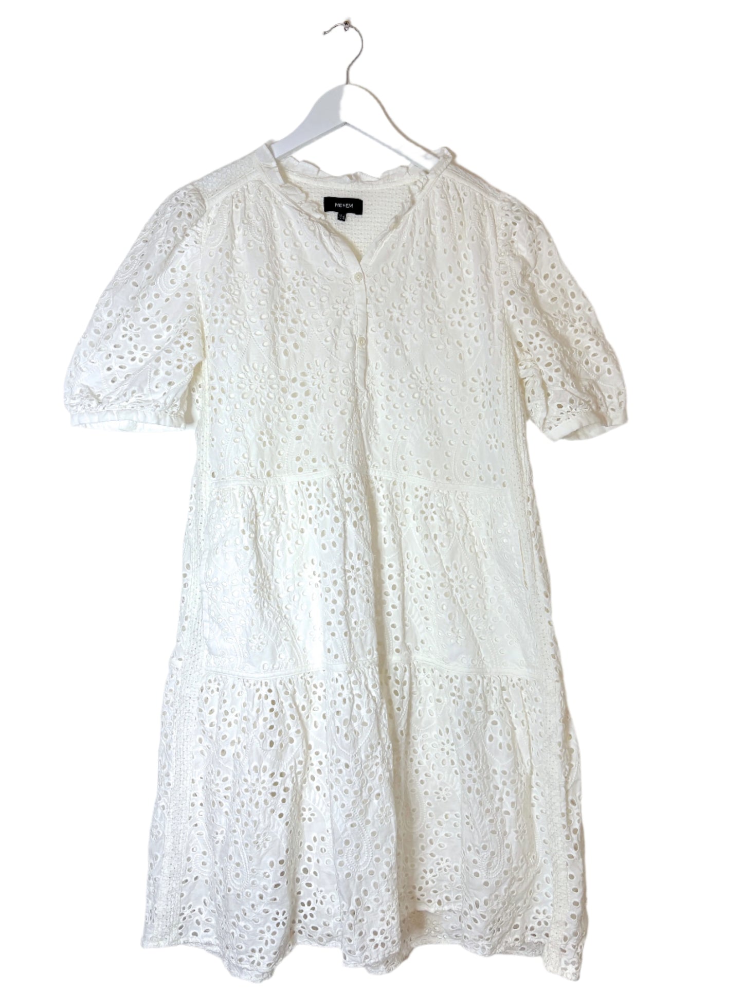 Me+Em Cotton Broderie Dress UK 14