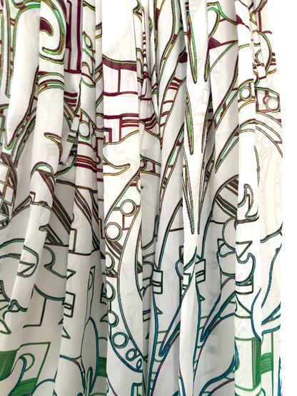 Matthew Williamson Print One Shoulder Dress UK 8