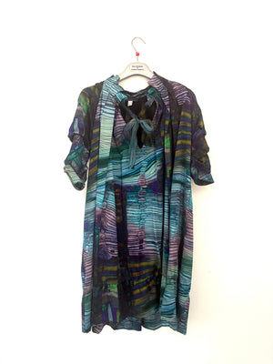 Philosophy Di Alberta Ferretti Silk Print Dress UK 10