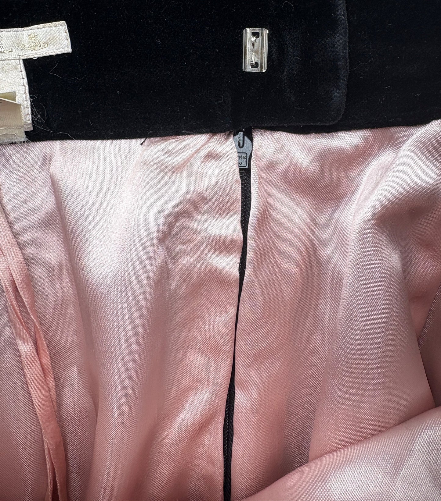 Vintage Vivienne Westwood Special Long Maxi Velvet Skirt UK 10