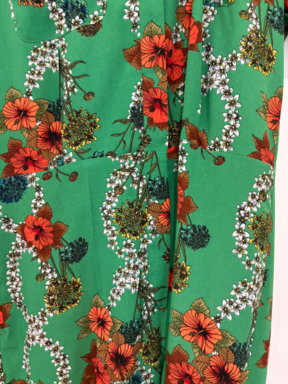 Sandro Floral Print Jumpsuit UK 10