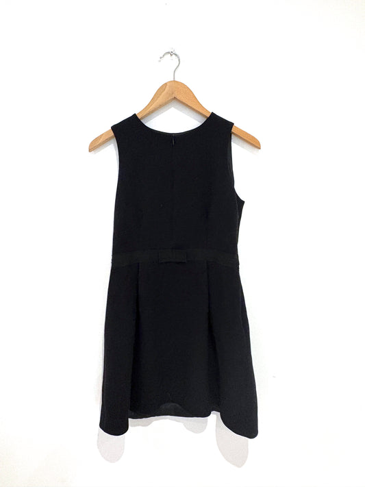 Tara Jarmon Crepe Black Dress