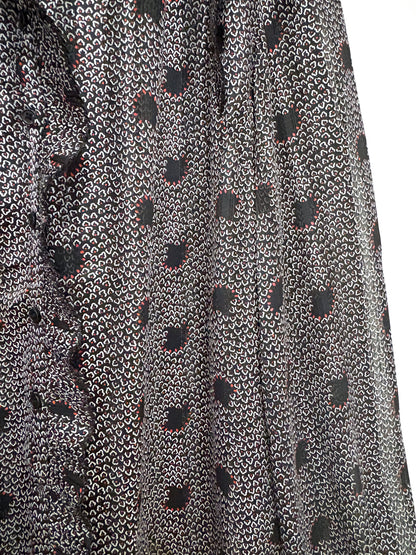 Ba&sh Ruffle Print Blouse M