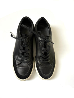 Reiss Leather Low Top Trainers UK 5