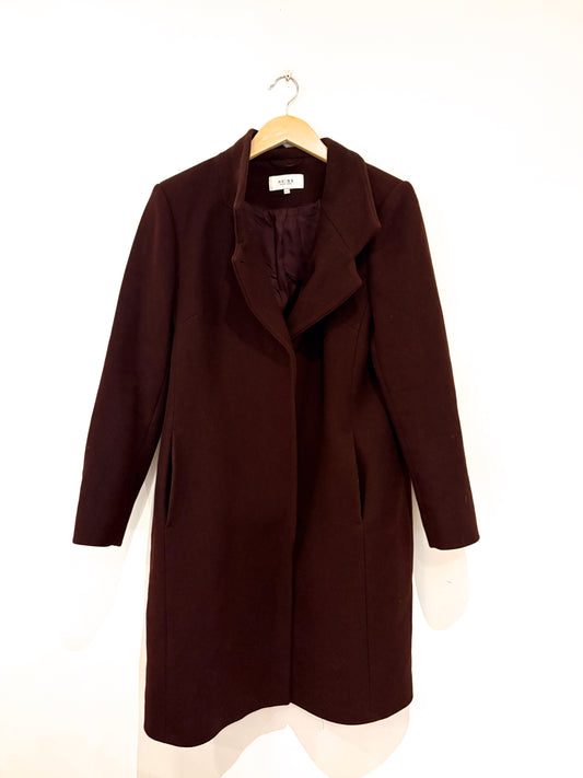 Reiss Marcie Wool Coat UK 16