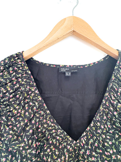 Nobody's Child Floral Top UK 10