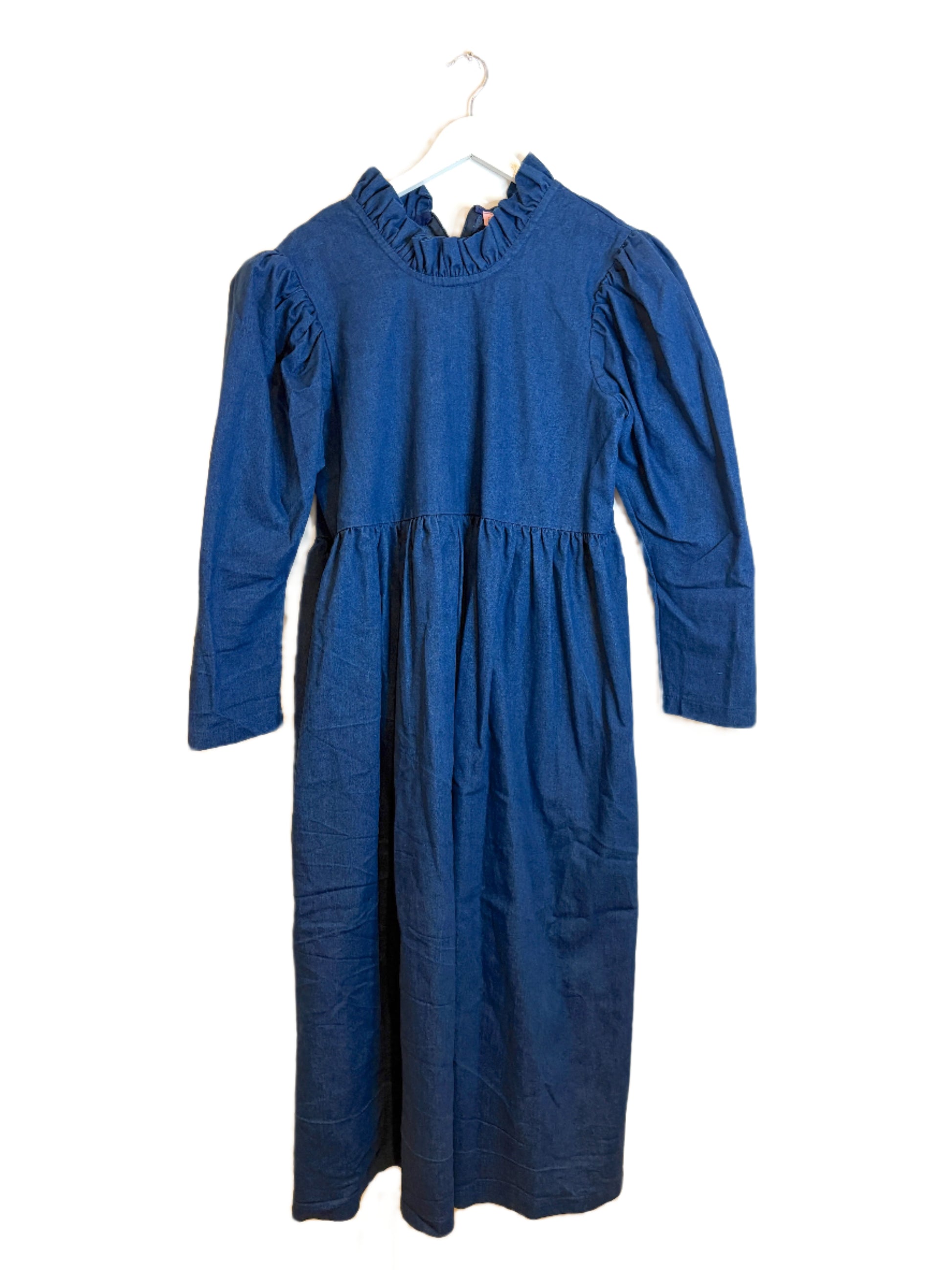 Johanna Sands Frill Denim Dress