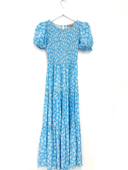 Kitri Blue Floral Maxi Dress