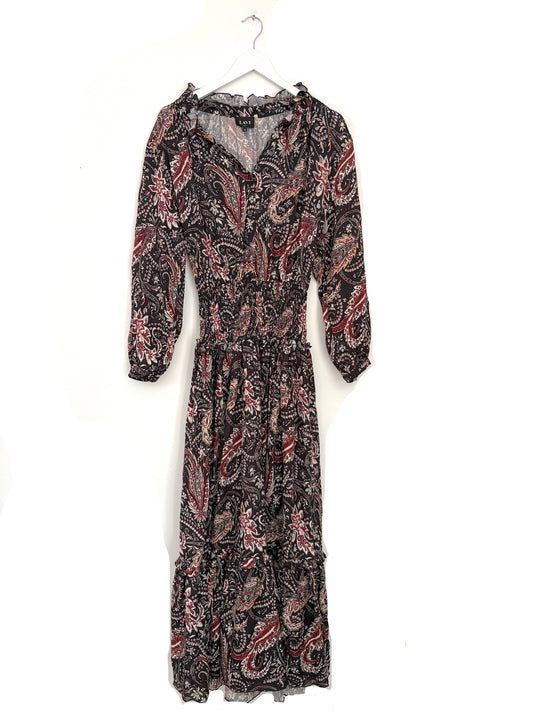 Lavi Paisley Print Dress