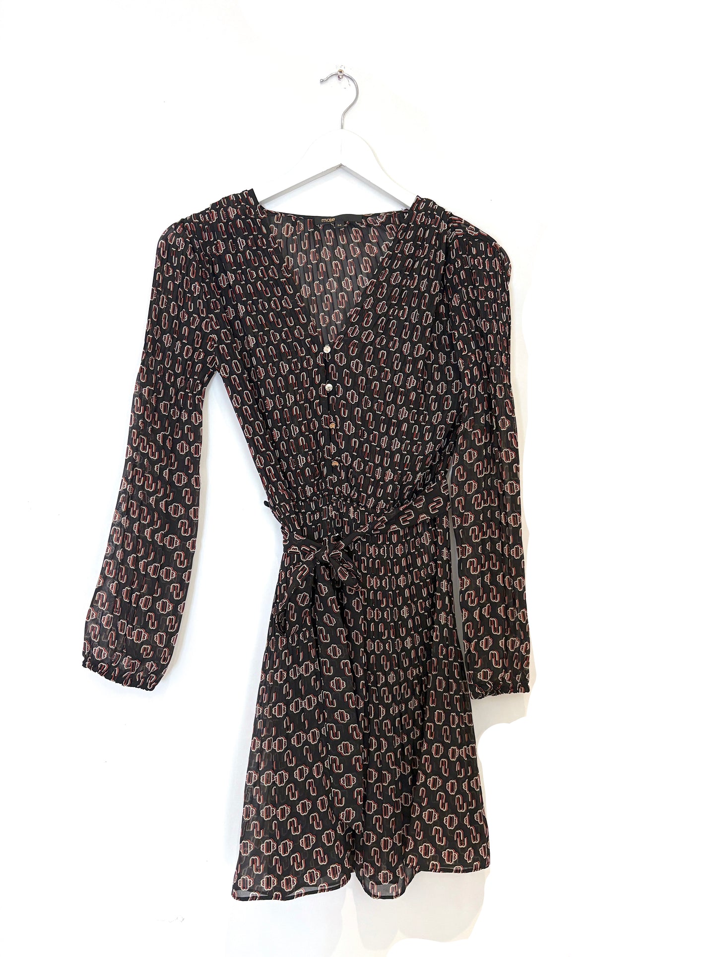 Maje Print Dress