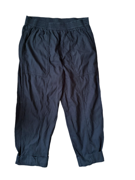 Me+Em Navy Cotton Trousers