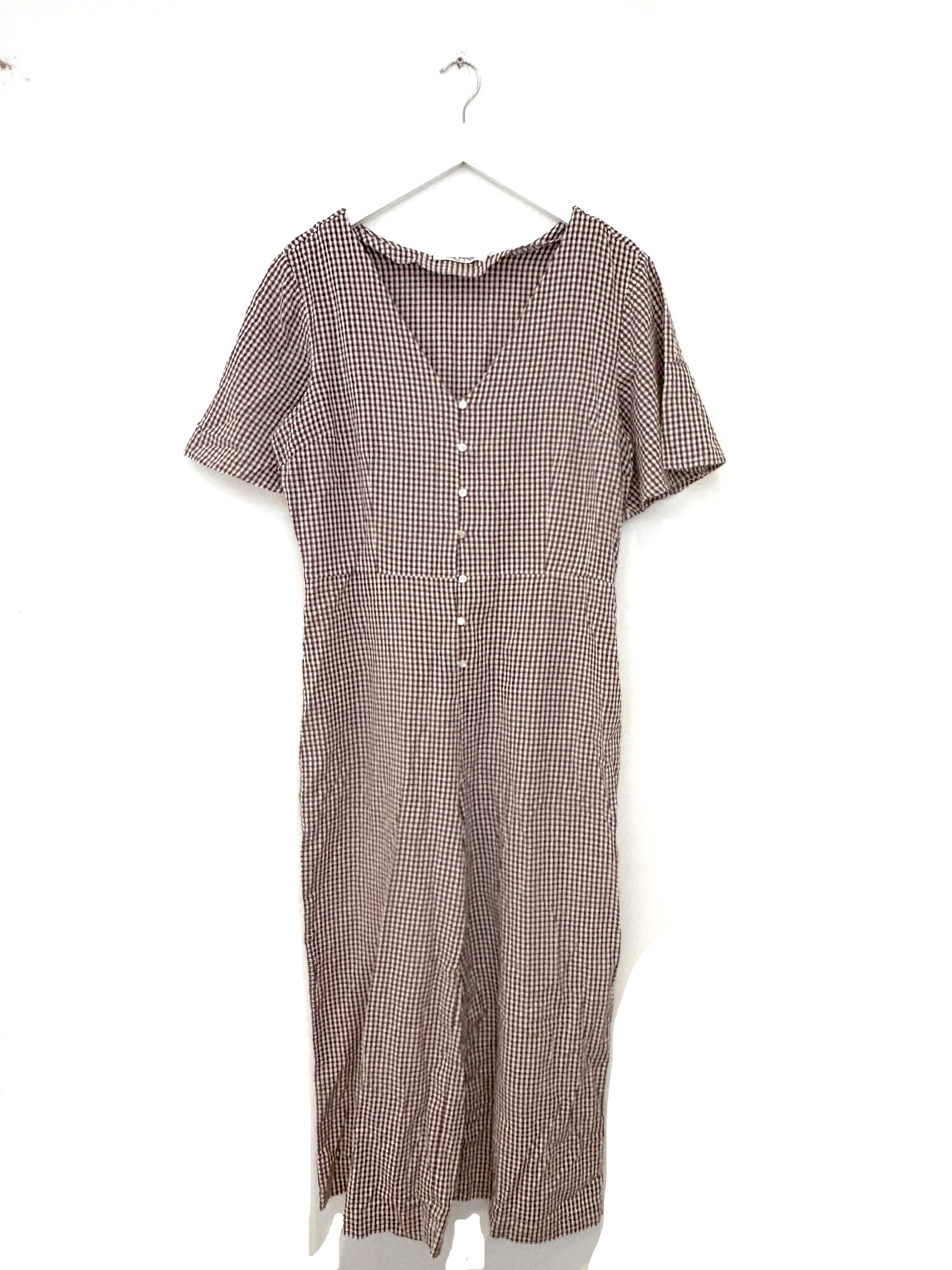 Nice Things Gingham Jumpsuit