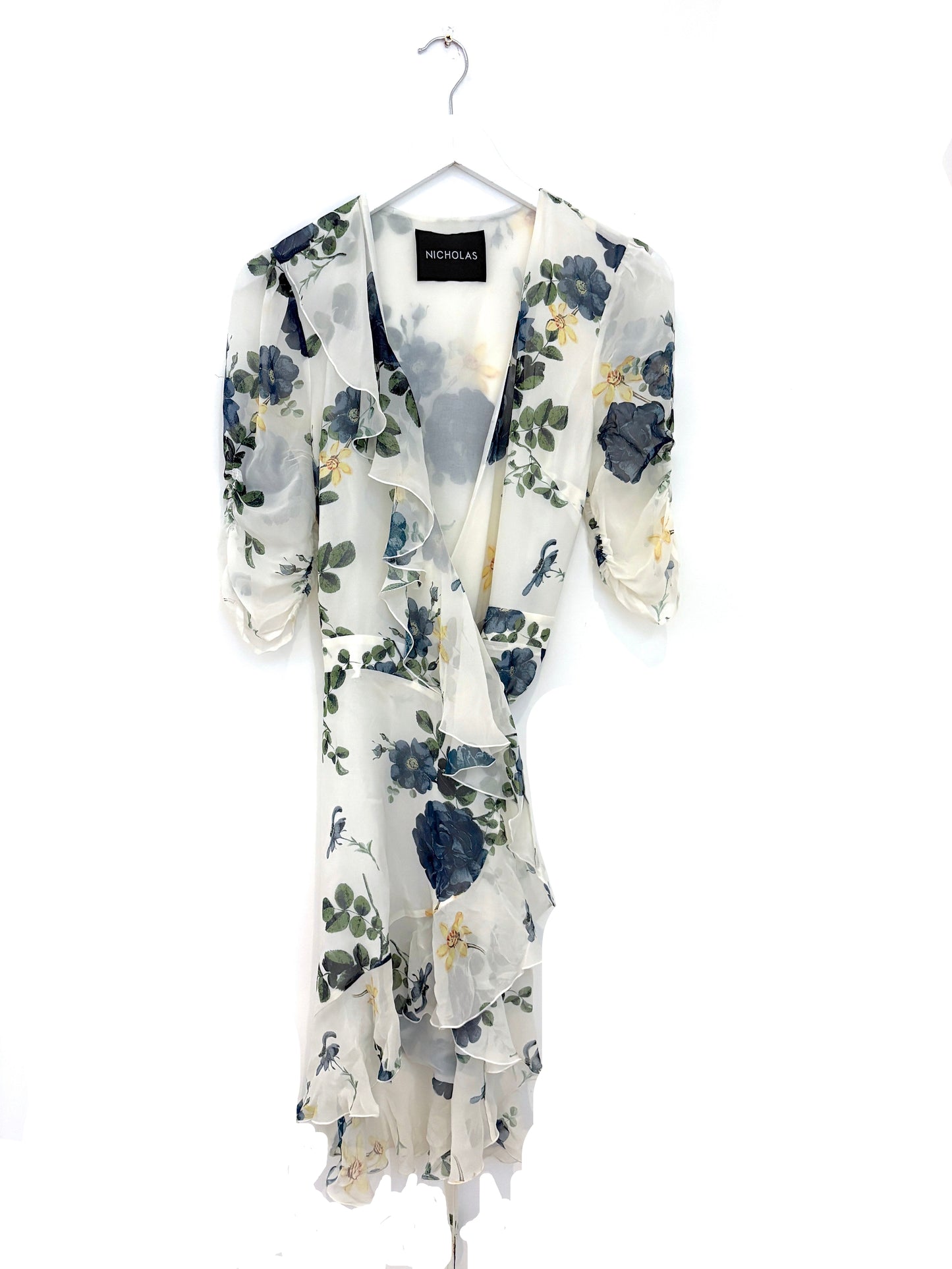 Nicholas Floral Wrap Dress