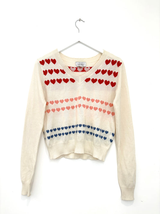 & Other Stories Heart Jumper