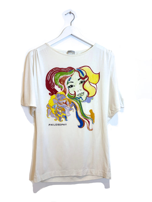 Philosophy by Alberta Feretti Print T-shirt