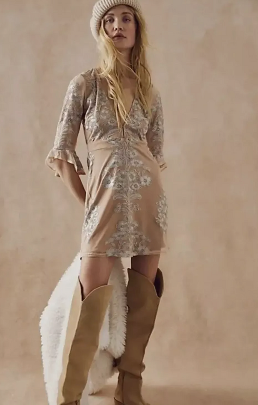 New With Tags For Love & Lemons Lace Dress S