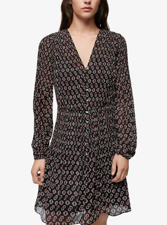 Maje Monogram Dress UK 6