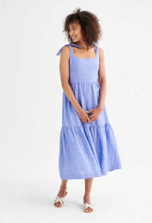 NRBY Trinity Linen Sundress M