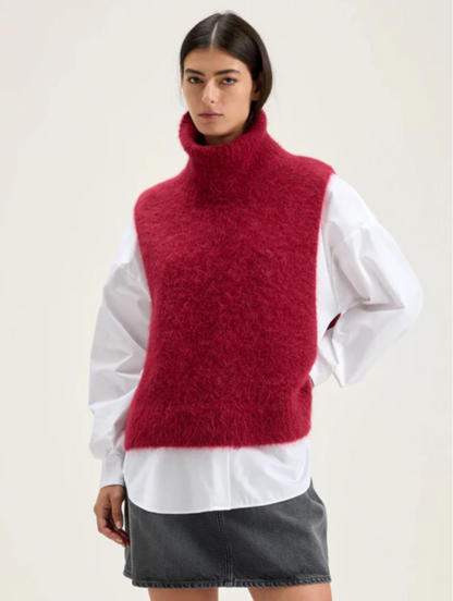 Bellerose Daren Raspberry Sleeveless Knit One Size