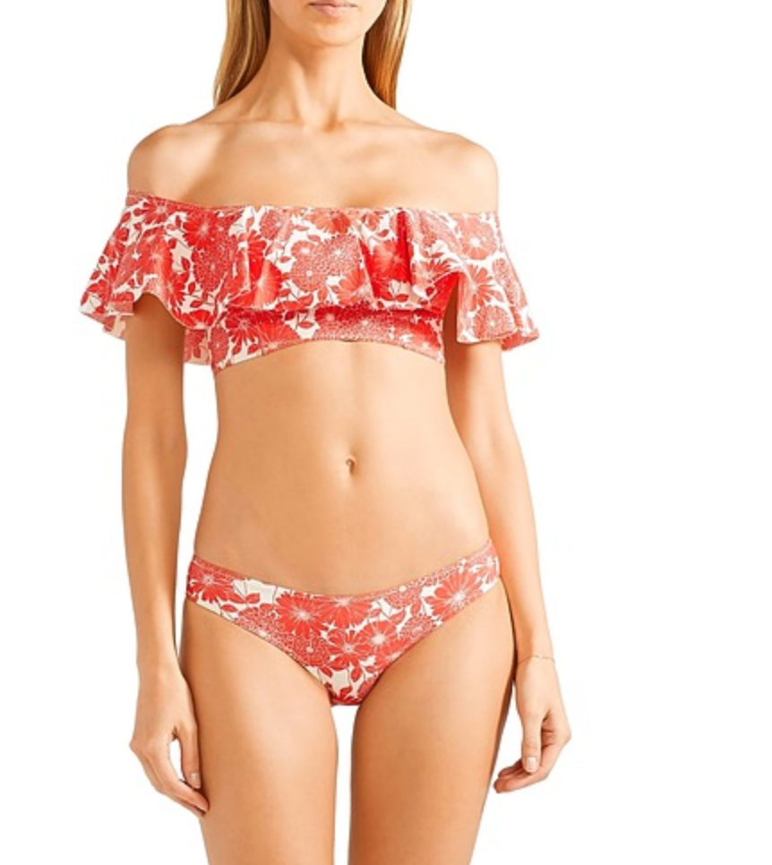 Lisa Marie Fernandez Floral Bikini M