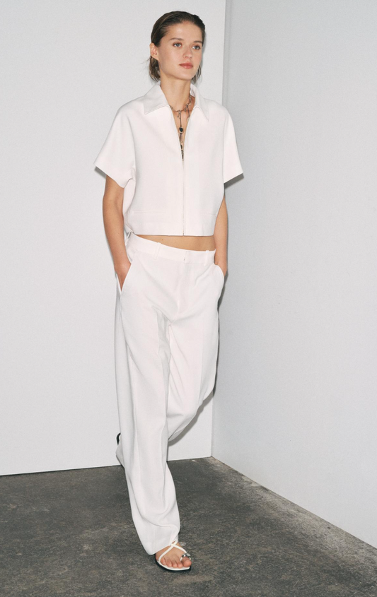 New With Tags Zara Woman Collection Cropped Jacket S