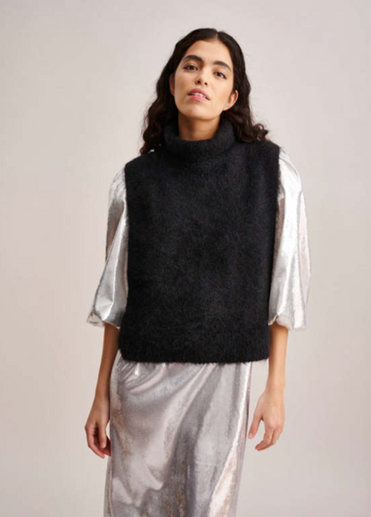 Bellerose Daren Black Sleeveless Knit One Size