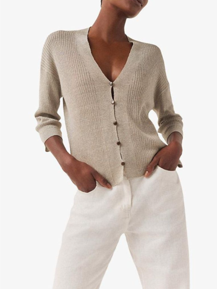 New With Tags White Label White Company Sparkle Cardigan UK 12