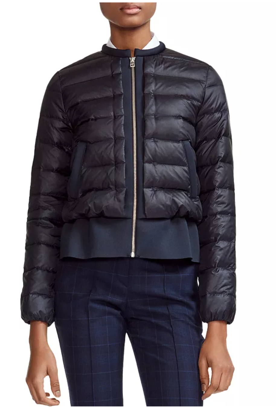 New With Tags Maje Quilted Zip Jacket UK 8