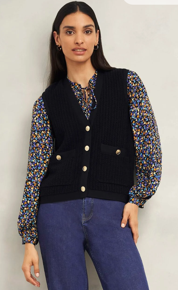 Hobbs Tatton Cotton Blended Vest S