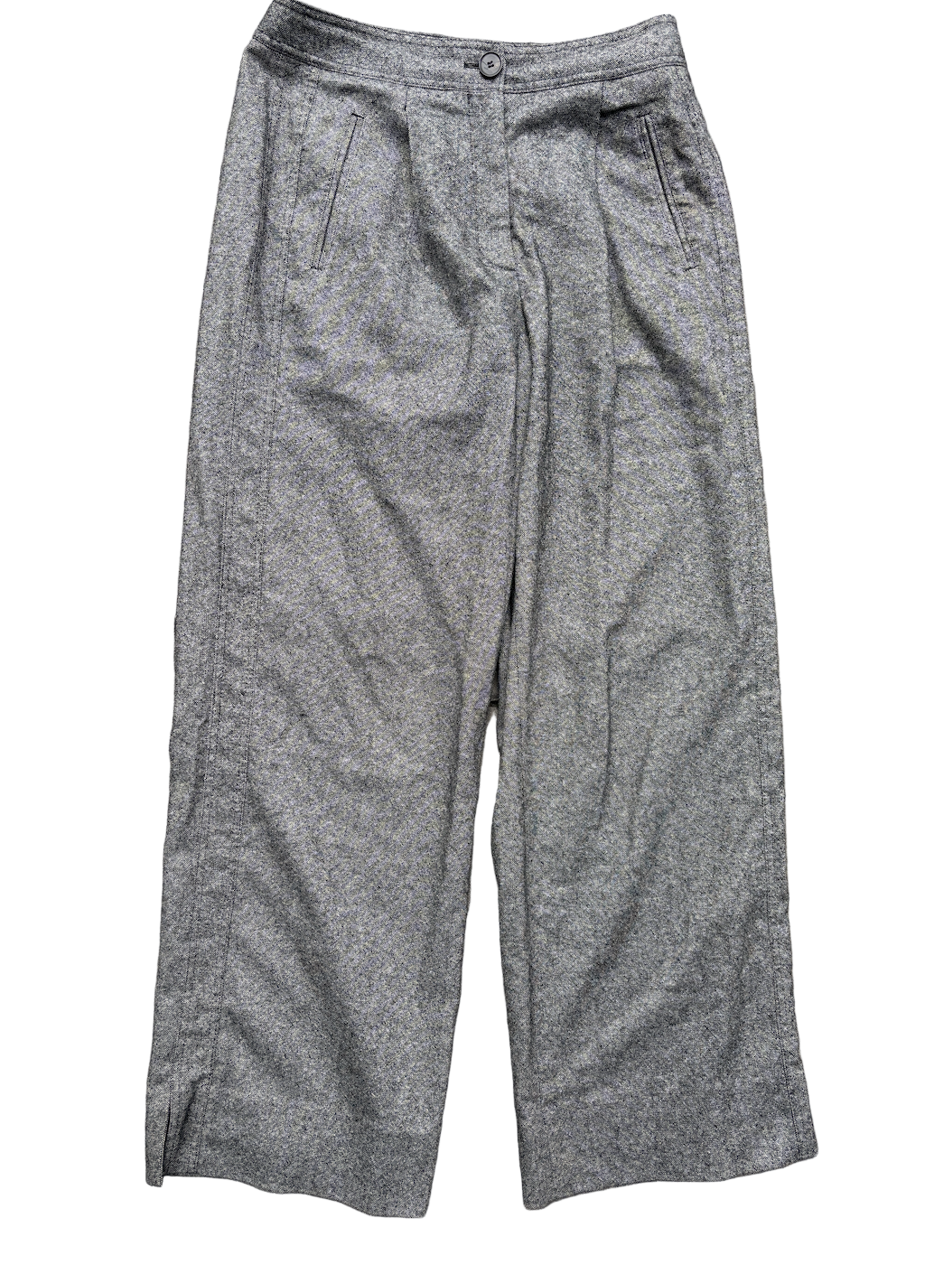 Me+em Grey Wool Trousers UK 10