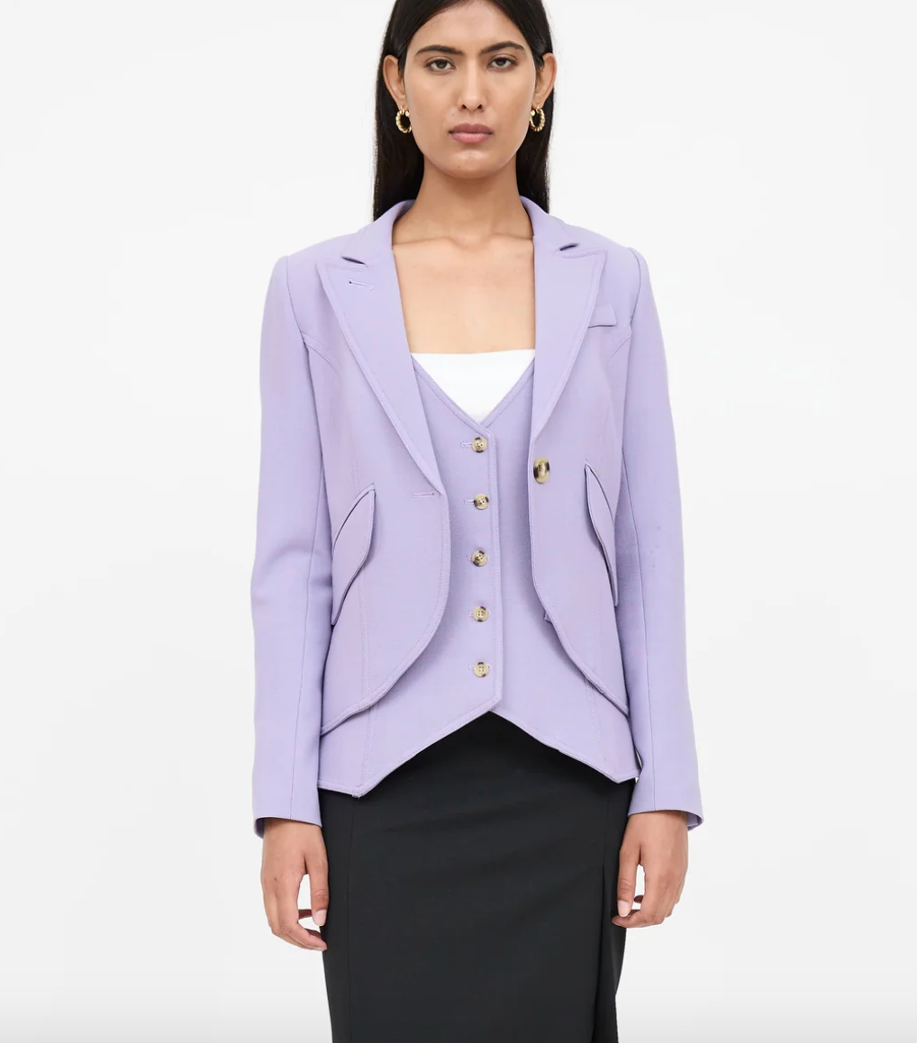 Smythe Purple Blazer UK 8