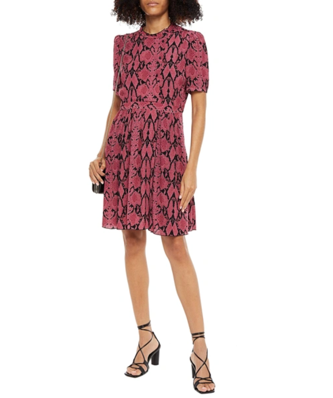 Ba&sh Snakeskin Dress L