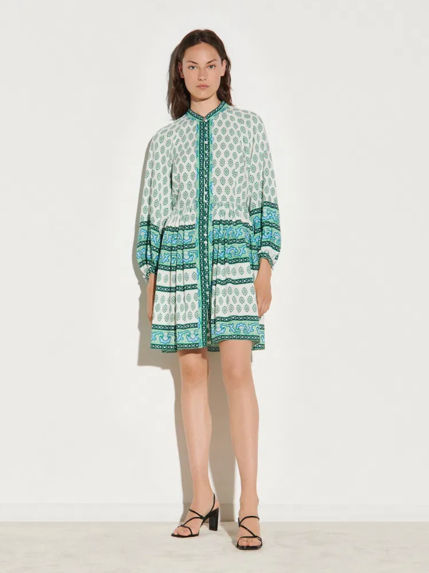 Sandro Printed Dress UK 10