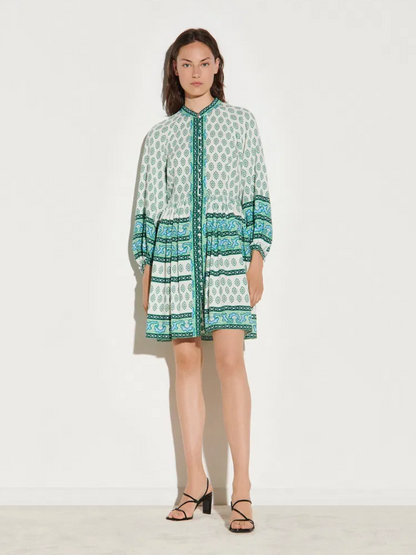 Sandro Printed Dress UK 10