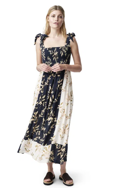 Ganni Print Maxi Dress UK 6