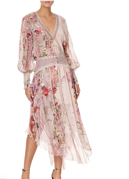 Camilla Shaped Waist Skirt S